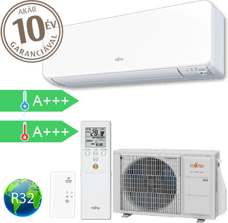 Fujitsu Design KG sorozat 2,5 kW 