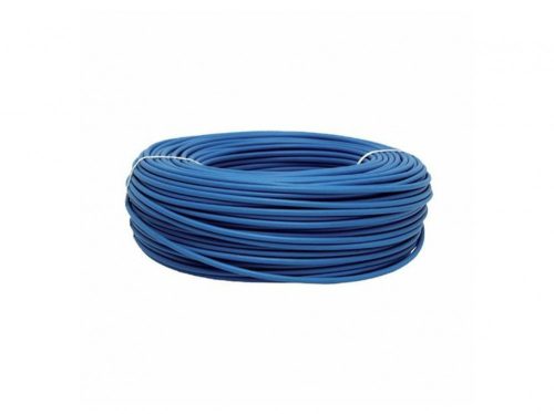 villanyvezeték ( MCU tömör 1X1,5 mm  kék ) 100m/csomag