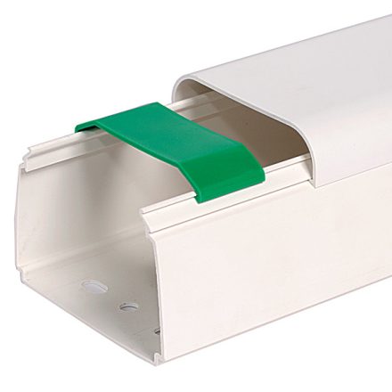 Dekorcsatorna rögzítő elem ( belső rögzítő )  90x65 (25 db karton) zöld. 9802-101-00