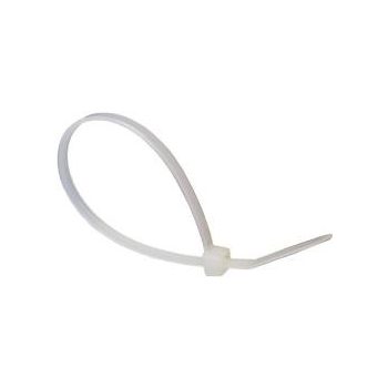 Kábelkötegelő 150mmx2,5mm Fehér 100 db/csomag