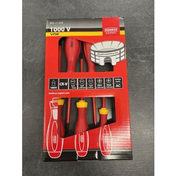   Csavarhúzó készlet MO CSH 1000V kész-6 MN-11-070 ( lapos, PH-1/2", Fáziskereső 9 