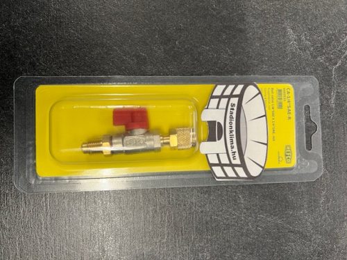 Szervízcsap ( Refco ) 1/4" Piros
