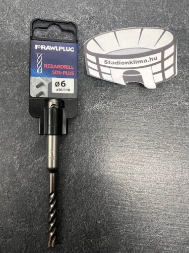 Fúrószár 6 x 110mm  ( Betonvas) 612829 RT-SDSR-6/110 Rebardrill SDS-Plus 