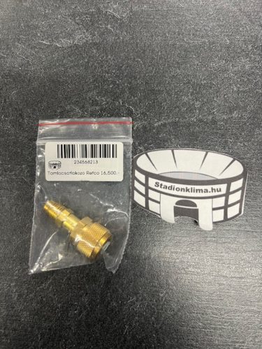 Réz tömlőcsatlakozó Refco R410-re 1/4"