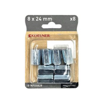   M12 Menetes szál toldó 19 x 36 mm  51774. B-NPO-1240   ( 4 db/Bliszter, 8 db/dob. ) 