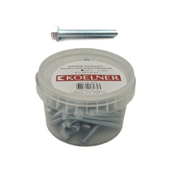   Metrikus Csavar hatlapfejű, horganyzott  66556  B-SL-HATL-10050-8.8 M10 x 50 mm ( 15 db / doboz )