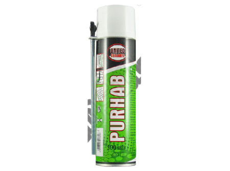 Purhab ( United Sealants purhab spray 500 ml )   03521. (  12 db / karton. ) 