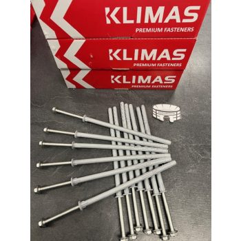  Prémium dübel csavar + tipli 10x160 mm ( Szürke ) Db
( TORX )