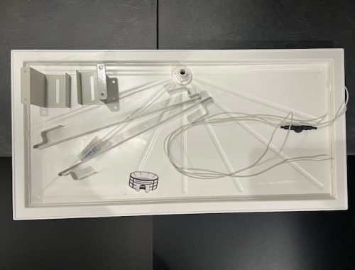 Kondenzvíz gyűjtő tálca ( 790x390x30) fűtőkábellel Kültéri egység alá