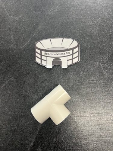 PVC ragasztható Kondenzvíz PVC 20-as TEE ( fehér )