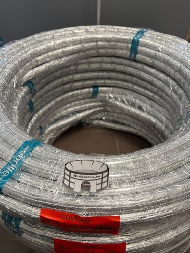 Rézcső 6x1mm prémium szigetelt  ( ALUKASÍROZOTT ) Ebrille ( --5fm vásárlás esetén-- ) 1/4" (  UV álló szigetelés )